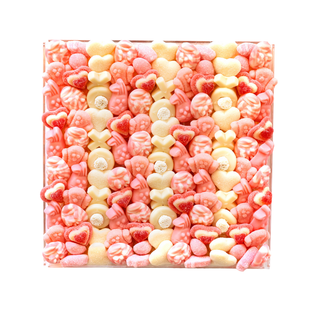 RUBY BOND Pastel Rainbow Candy Board – Ruby Bond