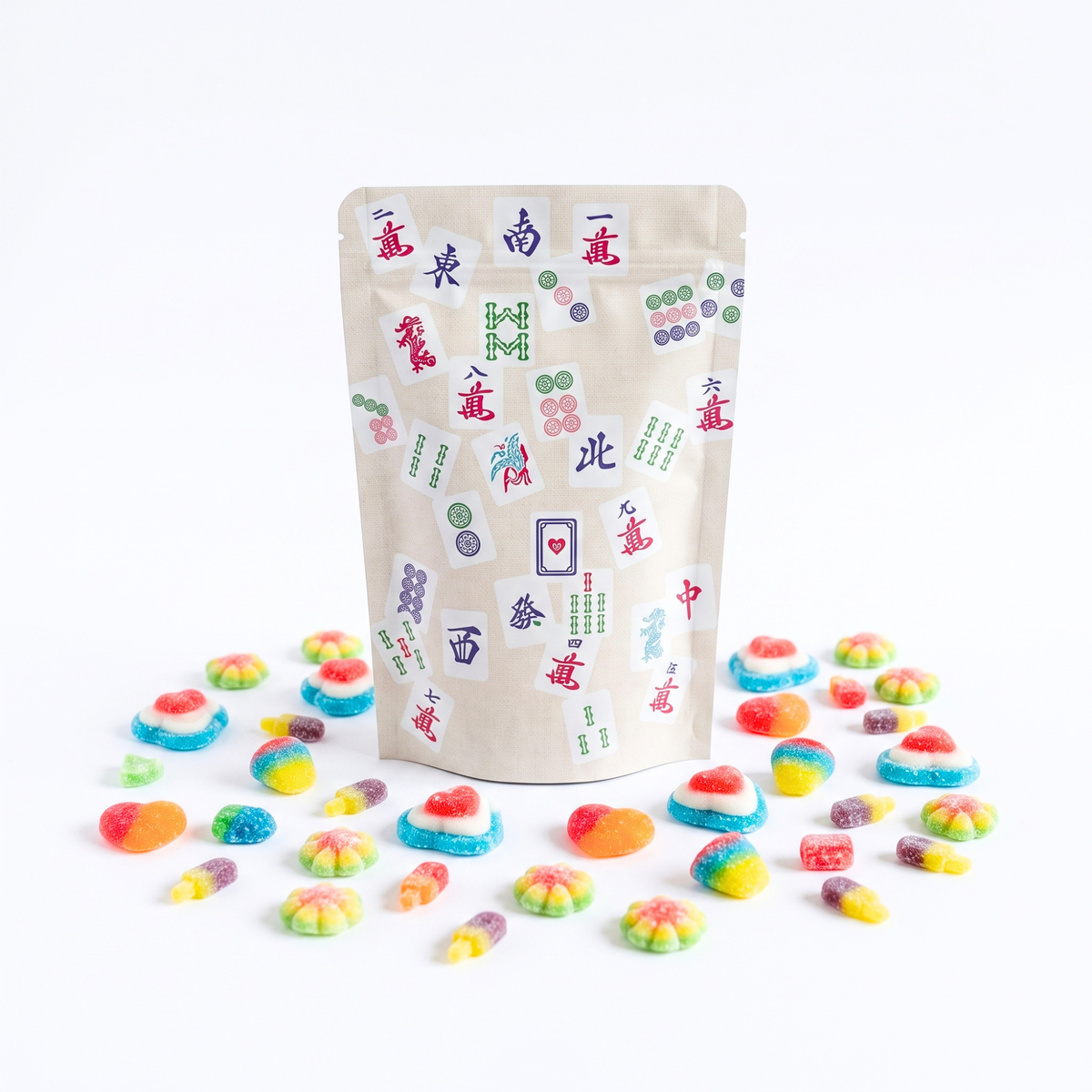 Mahjong Mix – Sweet + Sour Gummy Candy