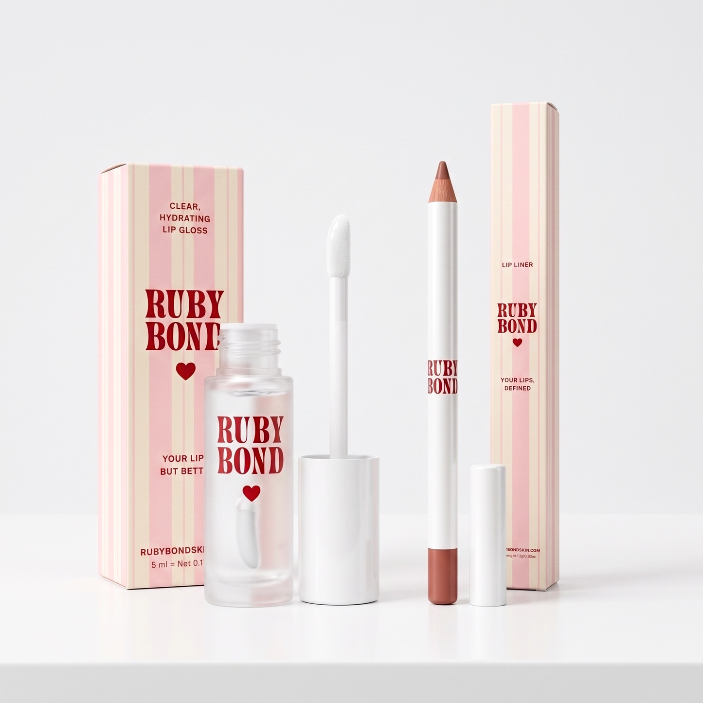 Ruby Bond Skin Lip Duo