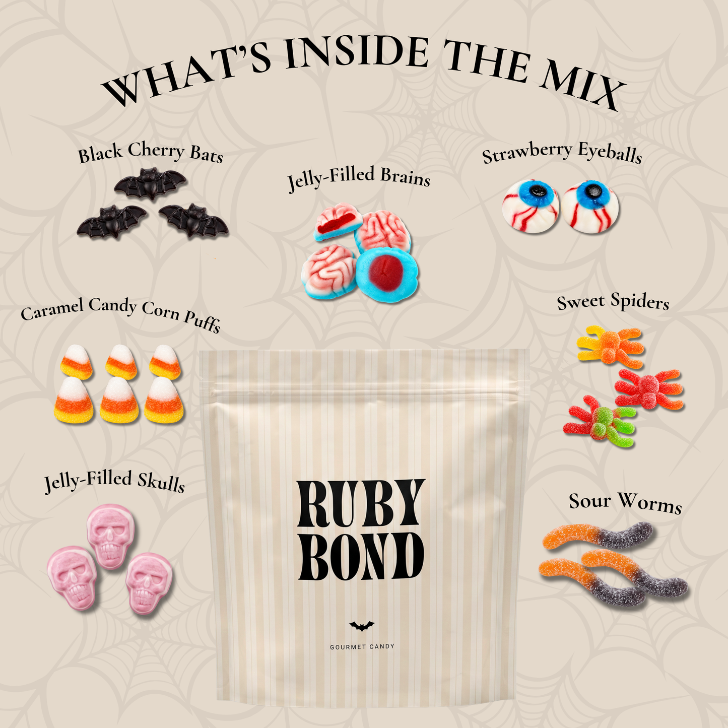 After Dark Halloween Gummy Candy Mix